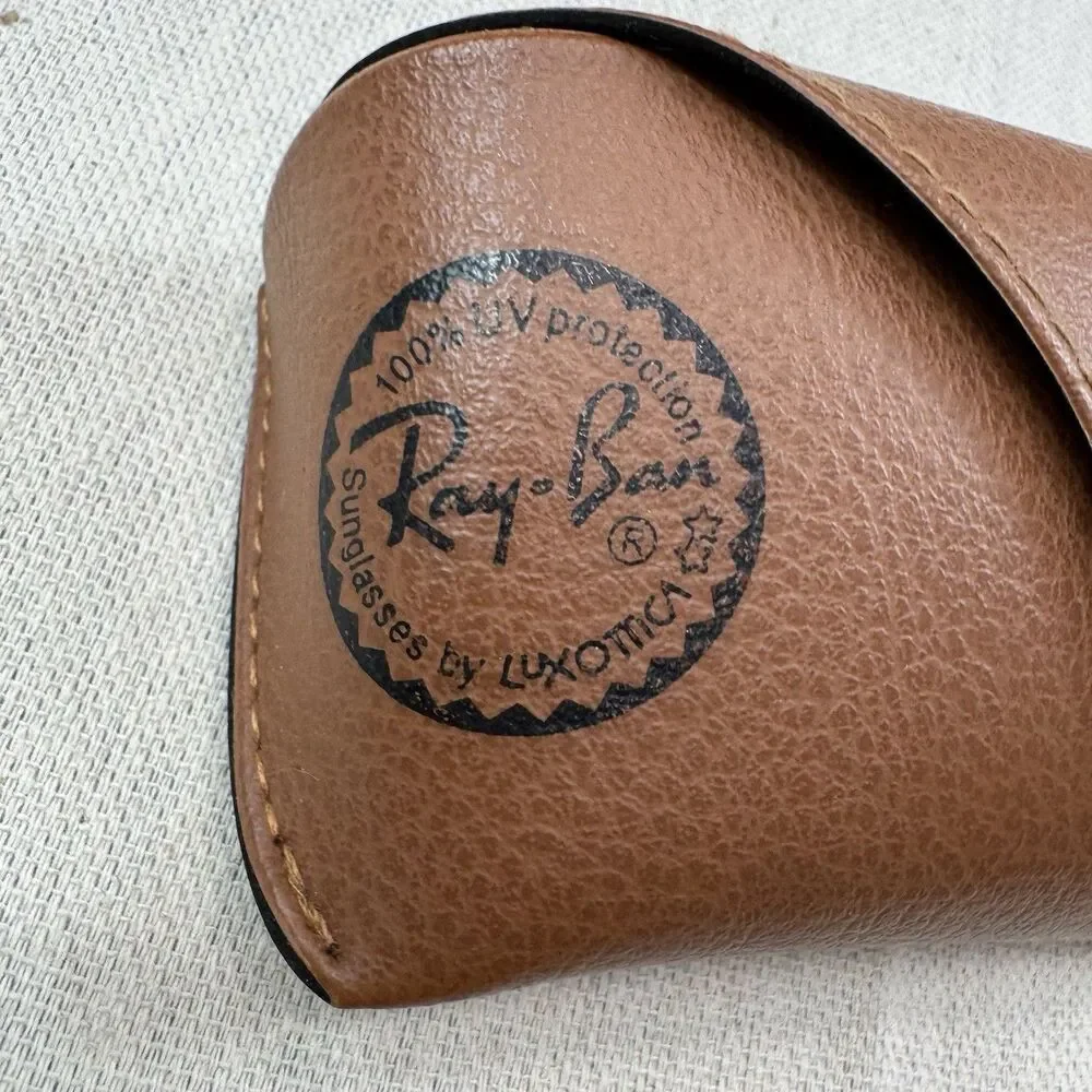 Ray Ban Glasses Sunglasses Brown Cover Case Pouch - Aviator Clubmaster Wayfarer